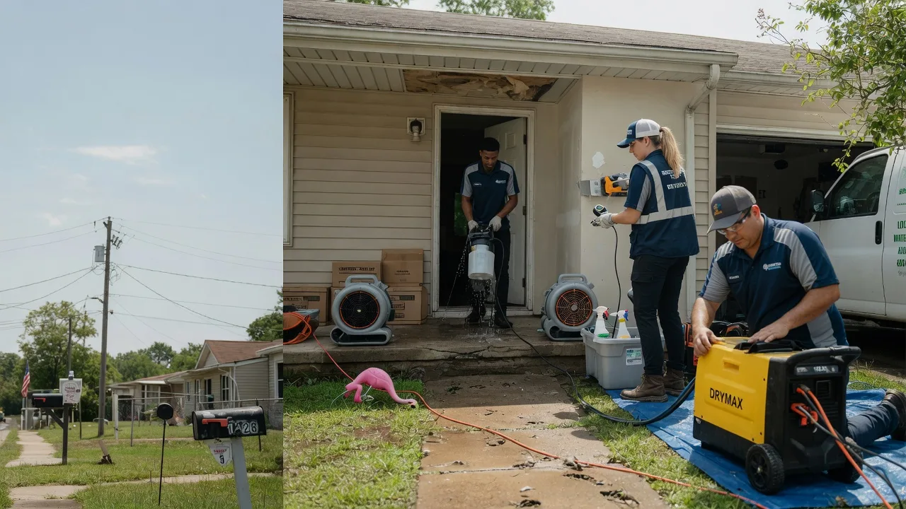 Storm Damage Water Removal in Guysville, OH near me